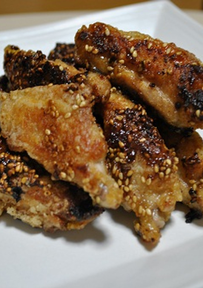 鶏手羽のごま照り焼き-レシピのメイン写真
