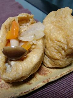 炊き込みご飯のおいなりさん-レシピのメイン写真