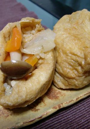 炊き込みご飯のおいなりさん-レシピのメイン写真