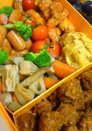 2010運動会のお弁当おかず-レシピのメイン写真