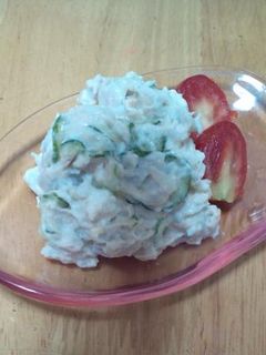 里芋のわさびマヨ醤油サラダ(b゚v`*)-レシピのメイン写真