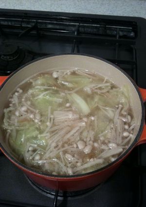 きのことキャベツの中華スープ-レシピのメイン写真