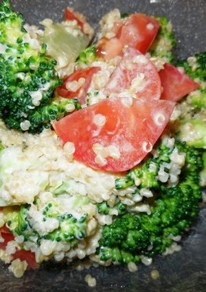 キヌア： マヨわさ醤油サラダ-レシピのメイン写真