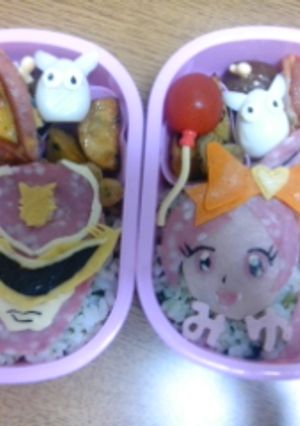子供達が大好きなキャラ弁-レシピのメイン写真