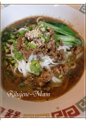 うどんde坦々麺☆-レシピのメイン写真