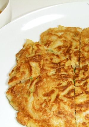 余ったうどんでつまみお焼き♪-レシピのメイン写真