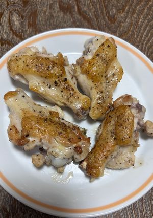 鶏手羽元のさっぱり塩焼き-レシピのメイン写真