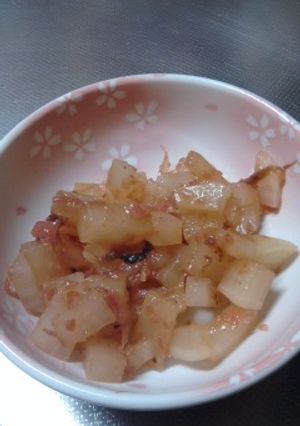 大根で土佐和え-レシピのメイン写真