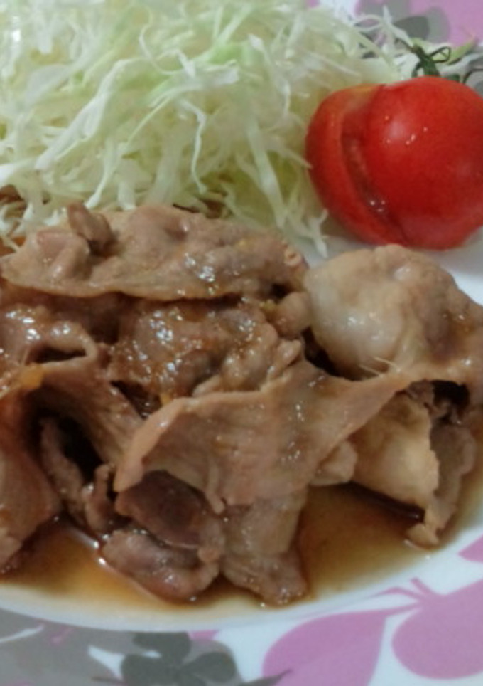 豚のしょうが焼き～こま切れ肉で～-レシピのメイン写真