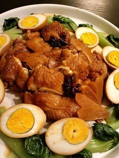 鶏もも肉と卵の紹興酒煮込み-レシピのメイン写真