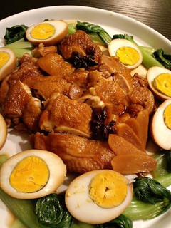 鶏もも肉と卵の紹興酒煮込み-レシピのメイン写真