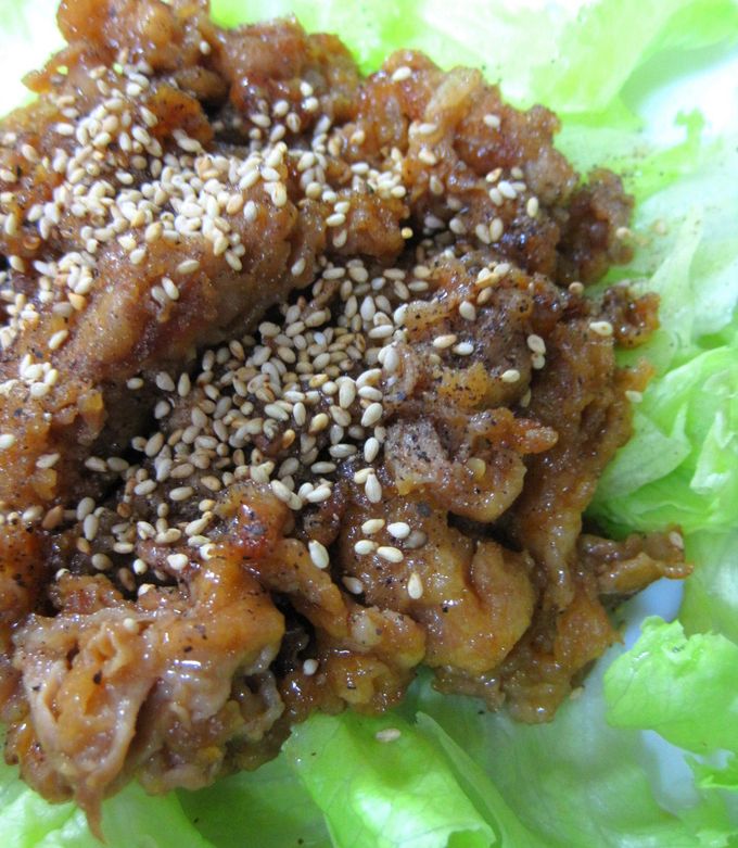 めちゃ旨！甘辛名古屋味豚薄切りで♪-レシピのメイン写真