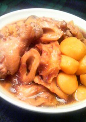 鶏肉と栗と…✿秋のこく旨煮-レシピのメイン写真