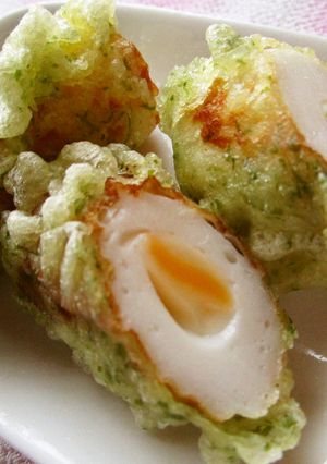ちくわチーズ天(磯辺揚げ)裏ワザあり-レシピのメイン写真