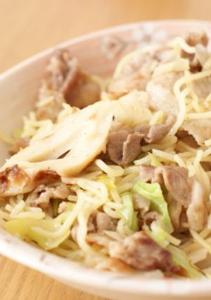 ちくわ入り☆塩焼きそば-レシピのメイン写真