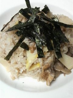 たけのこと舞茸の炊き込みご飯-レシピのメイン写真