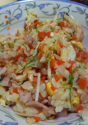 紹興酒で香り豊かな焼き飯✿-レシピのメイン写真