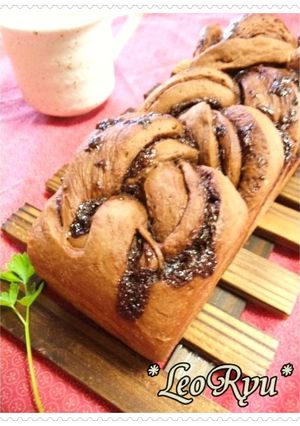 パウンド型で手軽に♡Wチョコのミニ食パン-レシピのメイン写真