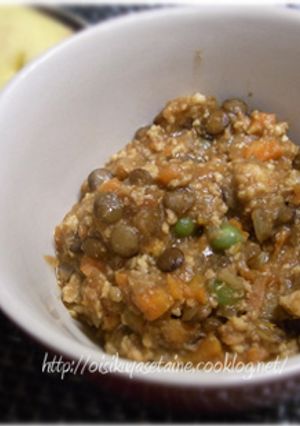 ささみとレンズ豆のカレー-レシピのメイン写真