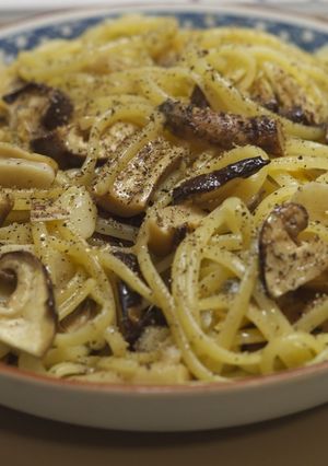 松茸とアサリのパスタ-レシピのメイン写真