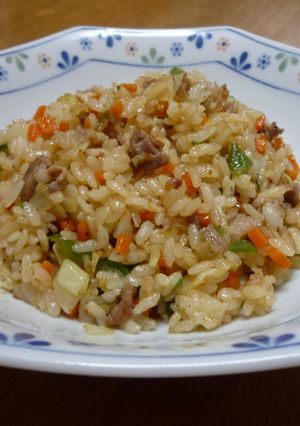 下宿生応援レシピ！焼き肉のたれ炒飯☆-レシピのメイン写真