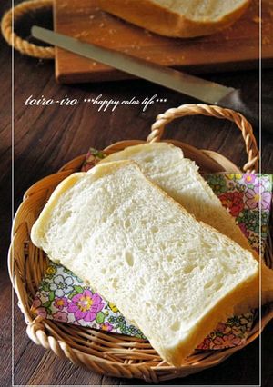 HBで簡単★翌日もふわふわ食パン♪-レシピのメイン写真