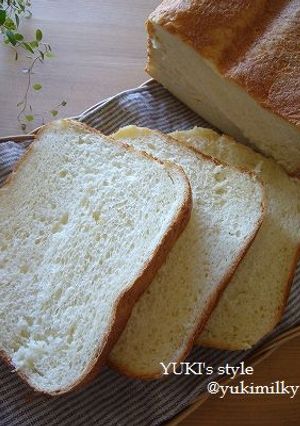 HBで♪ふわもち豆乳食パン-レシピのメイン写真