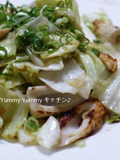 キャベツとちくわの生姜炒め♪-レシピのメイン写真
