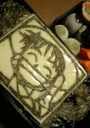 キャラ弁☆麦わらのあの人に見える？-レシピのメイン写真