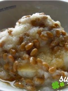 納豆おろしもち-レシピのメイン写真