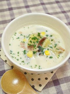 ☆さつまいものミルクスープ☆-レシピのメイン写真