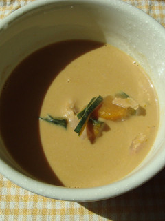 かぼちゃとベーコンのミルクみそSoup-レシピのメイン写真