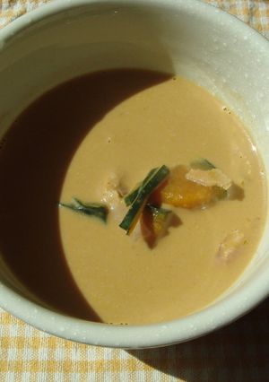 かぼちゃとベーコンのミルクみそSoup-レシピのメイン写真