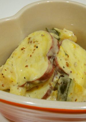 さつまいもとカボチャのスパイシーサラダ-レシピのメイン写真
