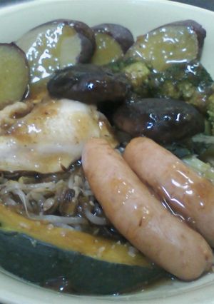 コク仕立て青じそ温野菜サラダ☆-レシピのメイン写真