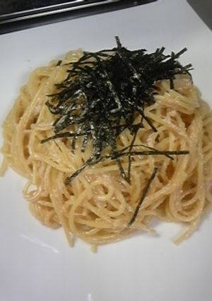 超簡単☆たらこスパ-レシピのメイン写真