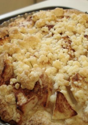 アップルクランブル.ビスケットケーキ-レシピのメイン写真