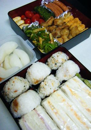 当日ラクチン☆２０１０運動会　お弁当☆-レシピのメイン写真