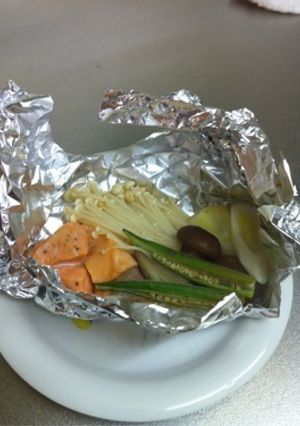 鮭のホイル包み焼き-レシピのメイン写真