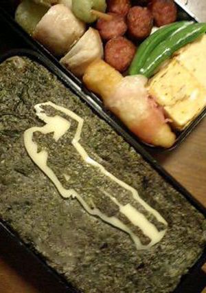 キャラ弁☆麦わらのお兄さん・・・-レシピのメイン写真