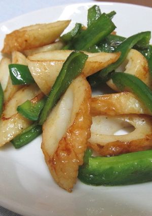 簡単★ちくピーカレー炒め　お弁当-レシピのメイン写真