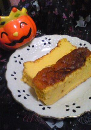 ハロウィン♪かぼちゃのチーズケーキ★-レシピのメイン写真
