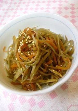 甘辛！きんぴらごぼう☆-レシピのメイン写真