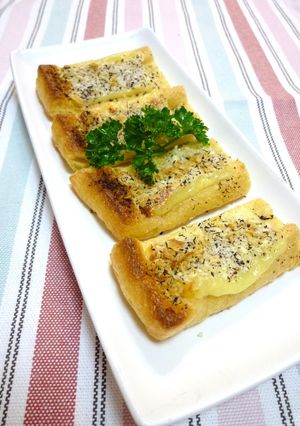 油揚げのカリカリゆかりチーズ焼き❤-レシピのメイン写真