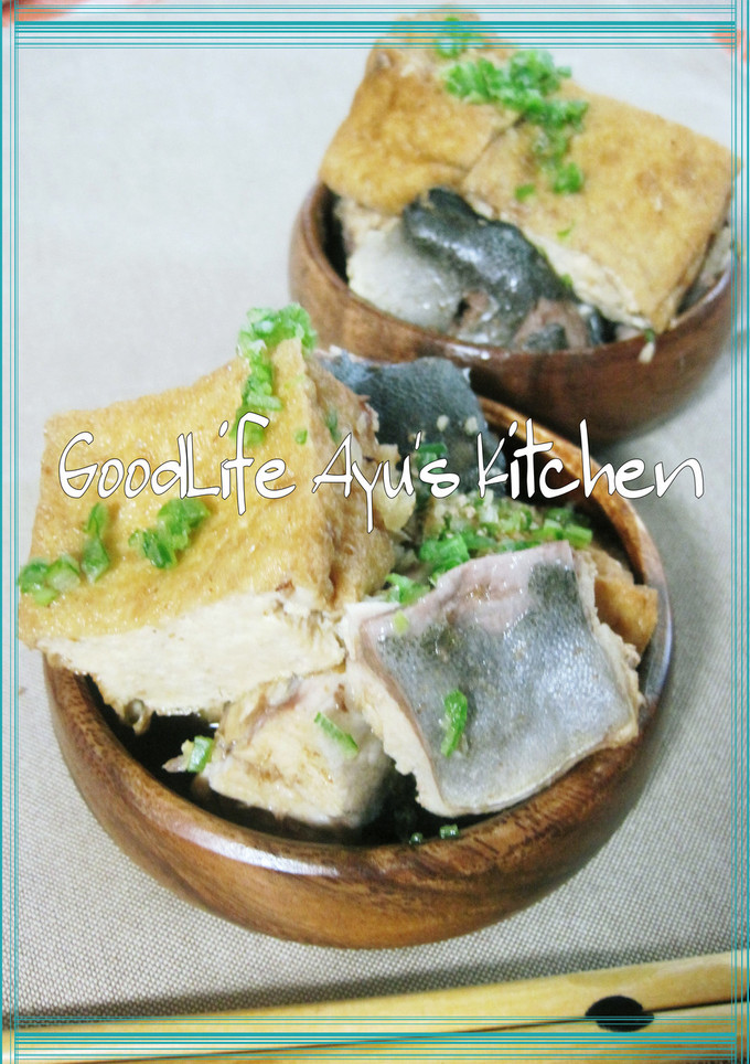 鰤と厚揚げの煮物-レシピのメイン写真