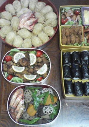 運動会のお弁当～２０１０～-レシピのメイン写真