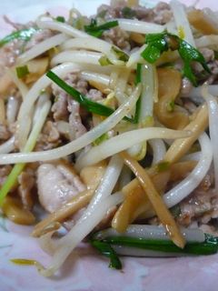 ★メンマと豚肉の炒め物★お弁当にも-レシピのメイン写真