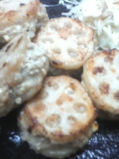 れんこんのはさみ焼き-レシピのメイン写真