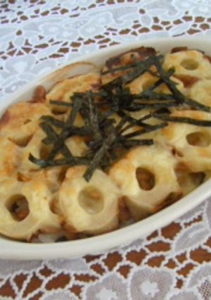 輪～っ可愛い♡ちくわの納豆キムチドリア-レシピのメイン写真