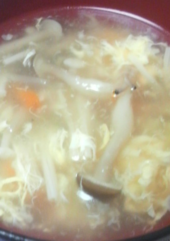 中華風きのこｽｰﾌﾟ-レシピのメイン写真